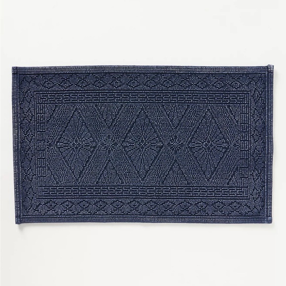 Anthropologie Other - New Anthropologie Misona Stonewashed Cotton Bath Mat Runner